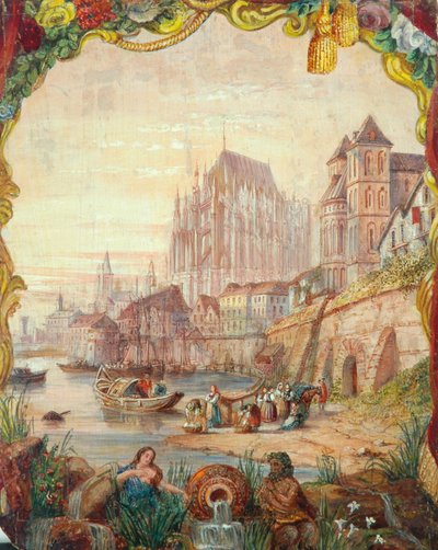 Escena del río, 1855 de Clarkson Frederick Stanfield